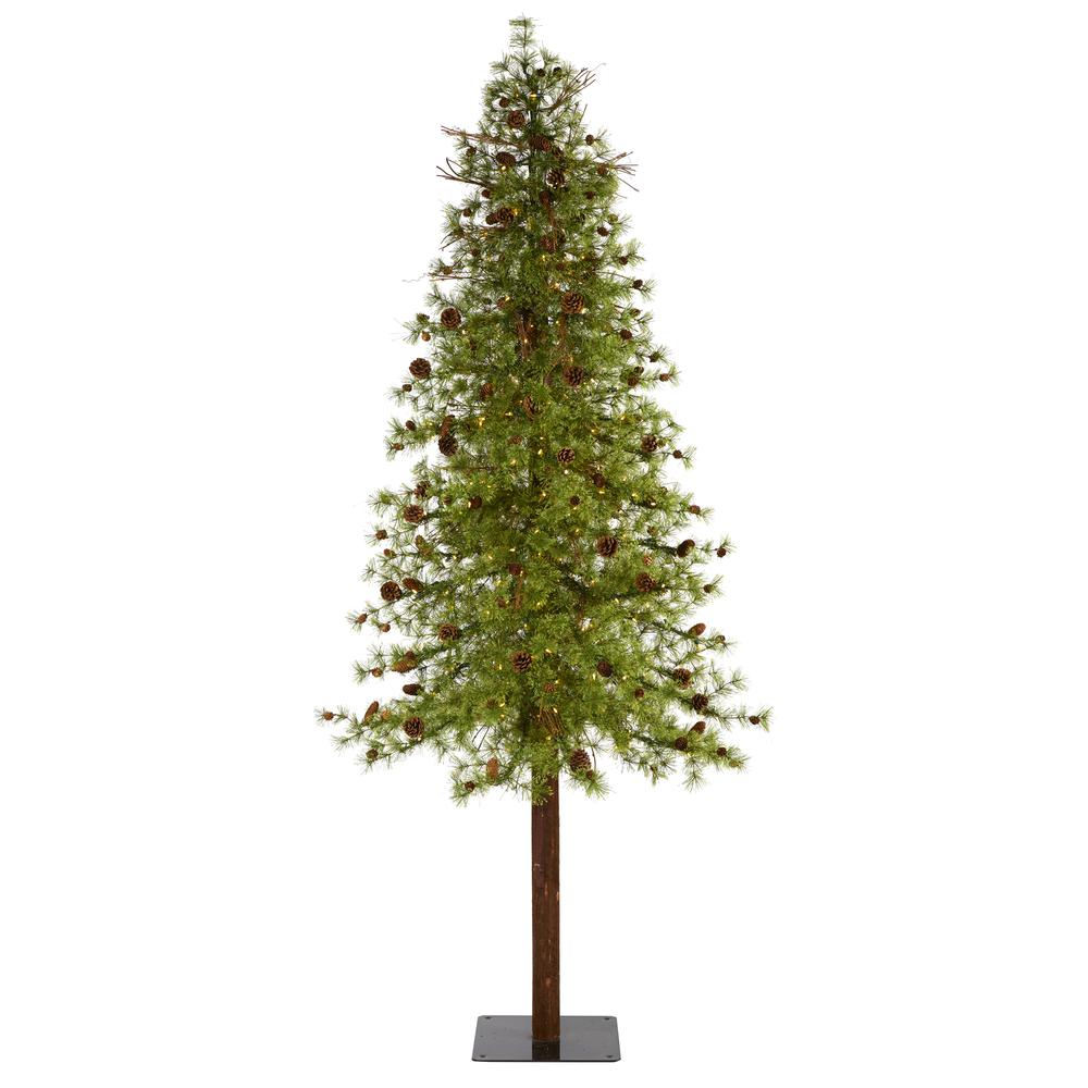 9ft. Wyoming Alpine Artificial Christmas Tree. Picture 1