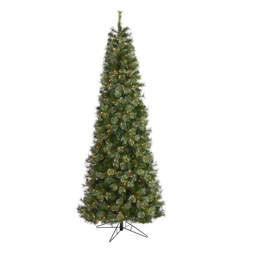 9ft. Cashmere Slim Artificial Christmas Tree. Picture 1