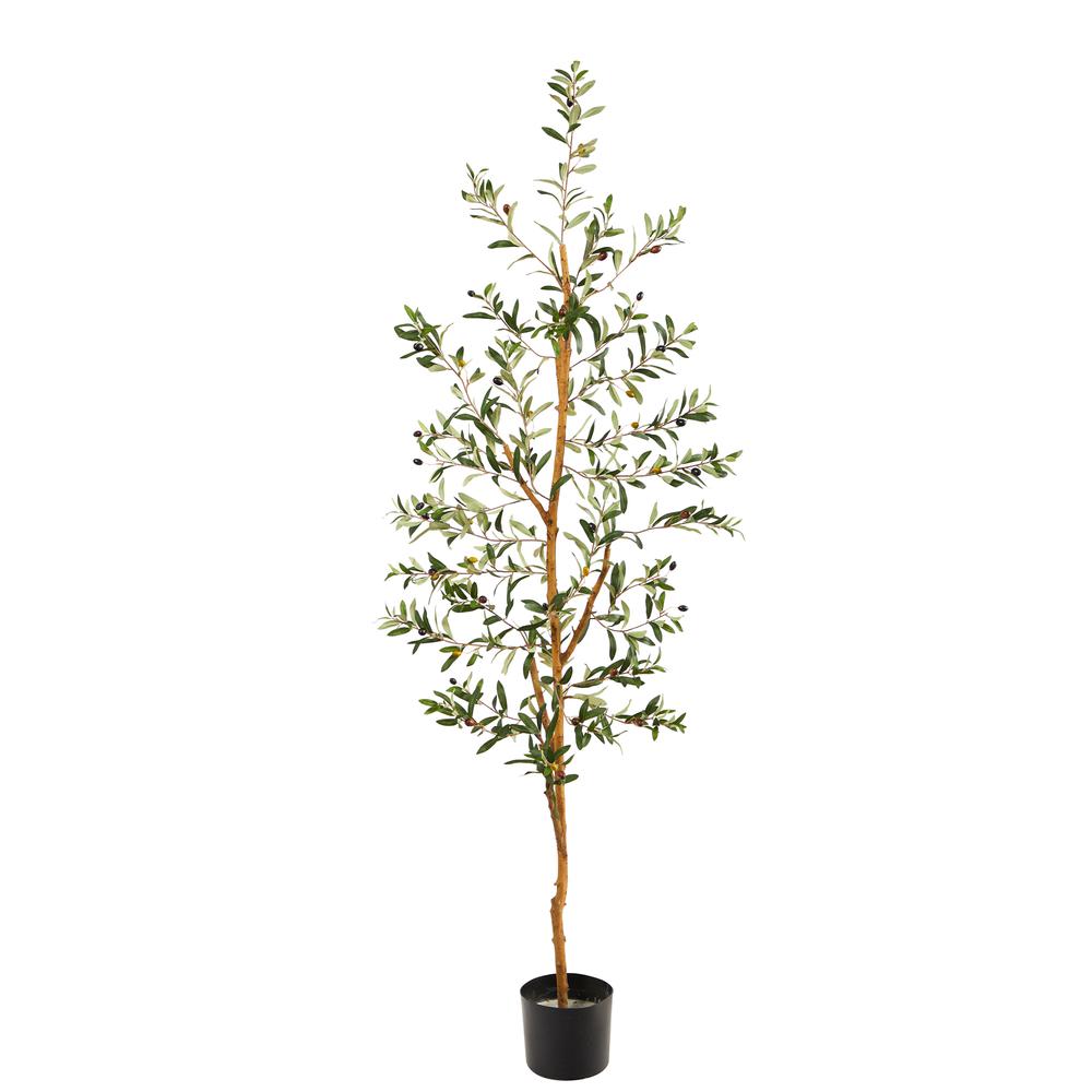 5.5ft. Olive Artificial Tree. Picture 1