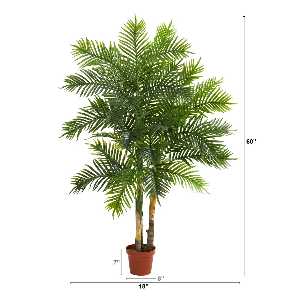 5ft. Areca Palm Artificial Tree (Real Touch). Picture 2
