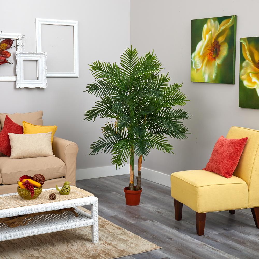 5ft. Areca Palm Artificial Tree (Real Touch). Picture 3