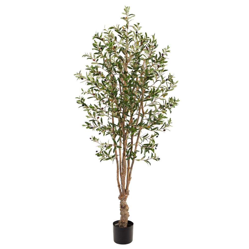 5ft. Olive Artificial Tree with 1656 Leaves. Picture 1