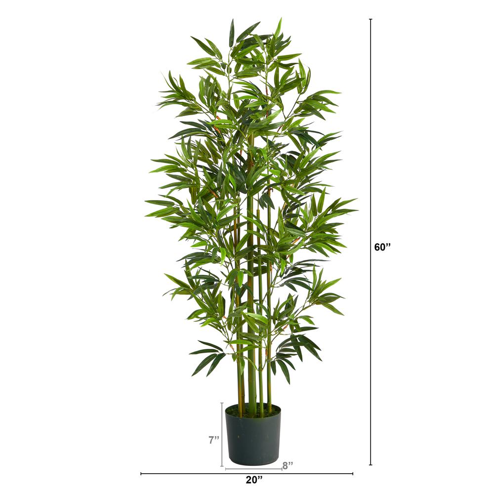 5ft. Bamboo Artificial Tree. Picture 2