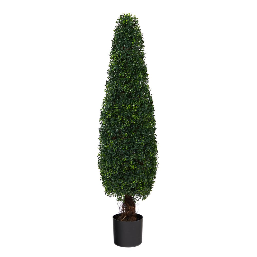 4ft. Boxwood Topiary Artificial Tree UV Resistant (Indoor/Outdoor). Picture 1