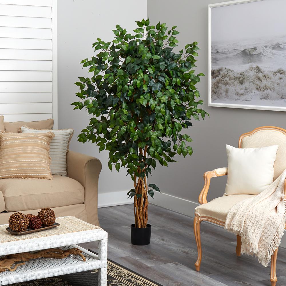 5.5ft. Palace Ficus Artificial Tree. Picture 3