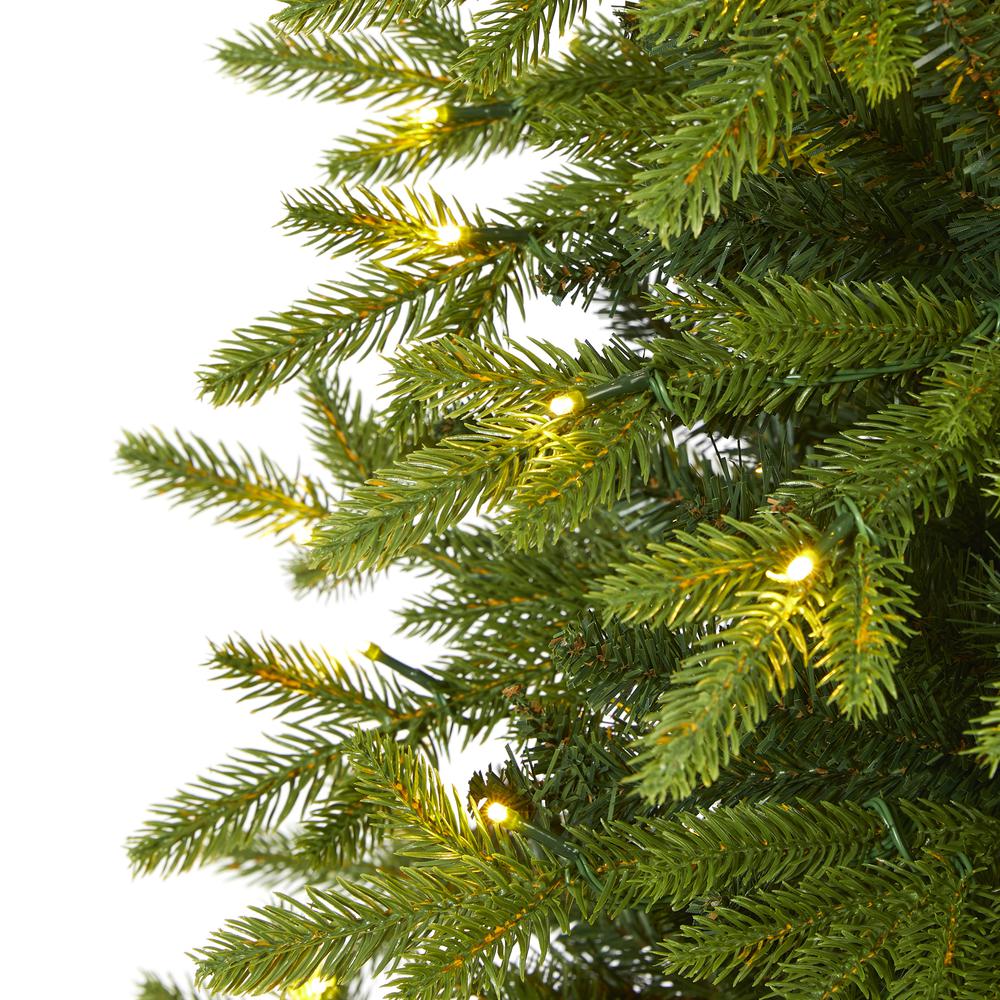 6ft. Belgium Fir Natural Look Artificial Christmas Tree. Picture 4