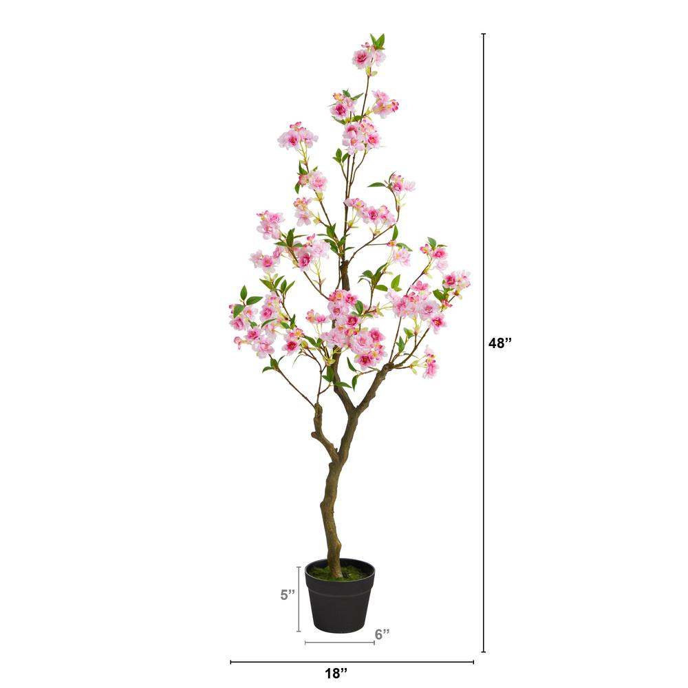 4ft. Cherry Blossom Artificial Plant. Picture 3
