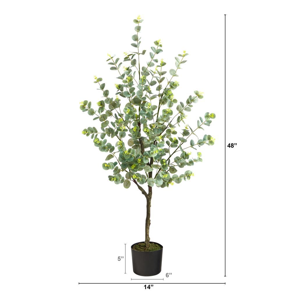 4ft. Eucalyptus Artificial Tree. Picture 2