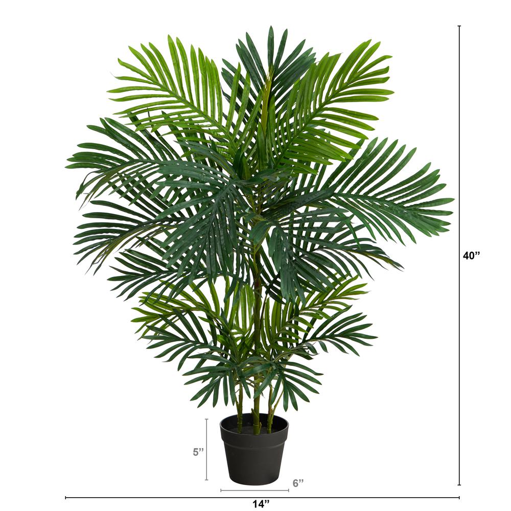 40in. Areca Artificial Palm Tree UV Resistant (Indoor/Outdoor). Picture 2
