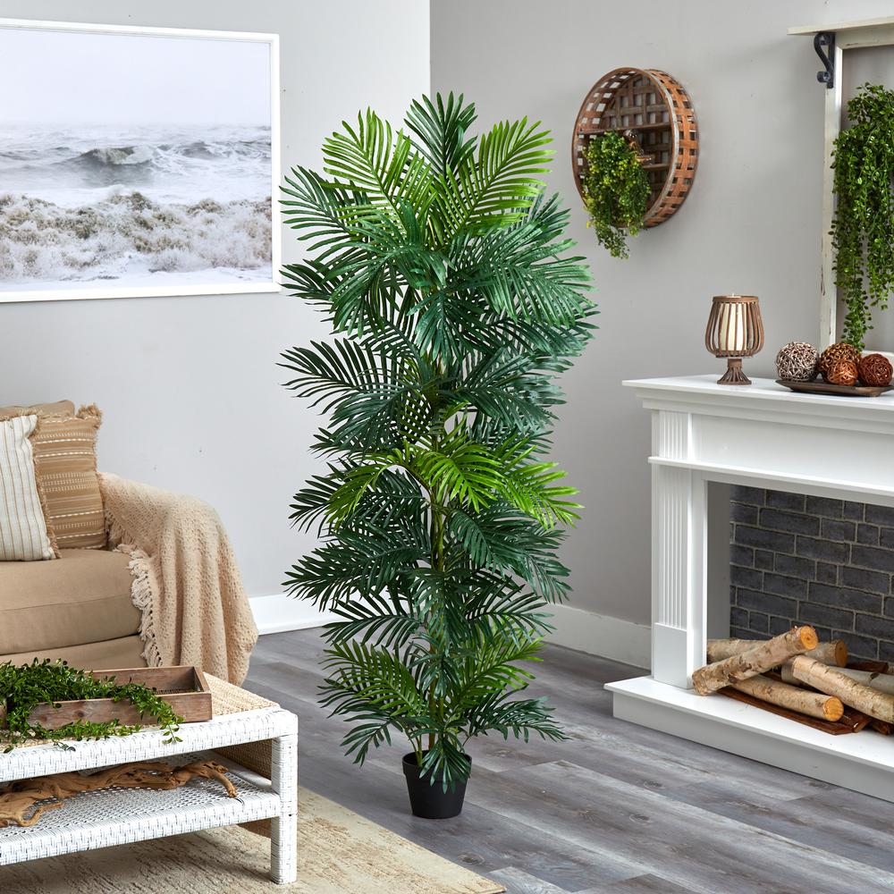 70in. Areca Artificial Palm Tree UV Resistant (Indoor/Outdoor). Picture 3