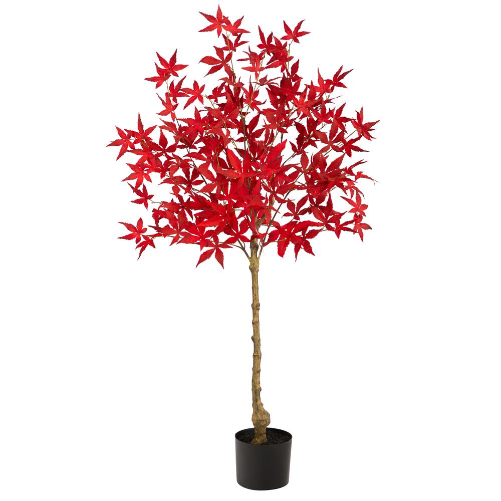 4ft. Autumn Maple Artificial Fall Tree. Picture 1