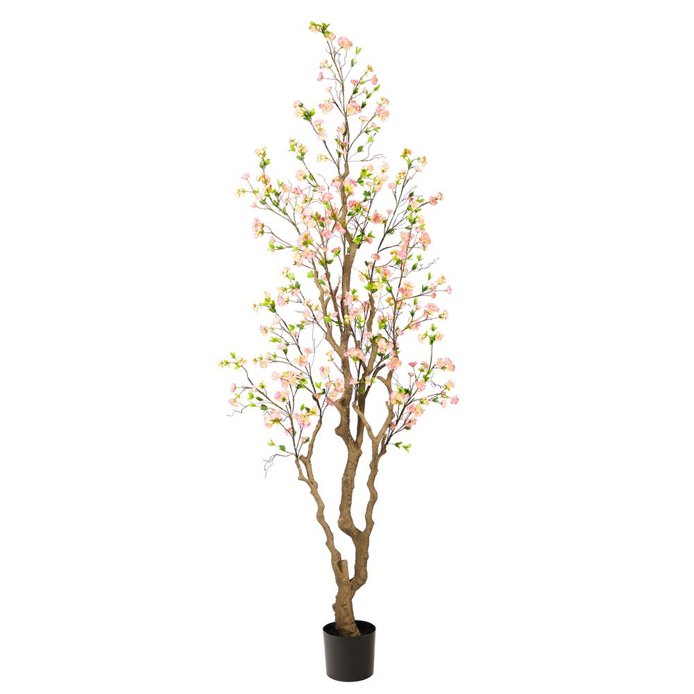 7.5ft. Cherry Blossom Artificial Tree. Picture 1