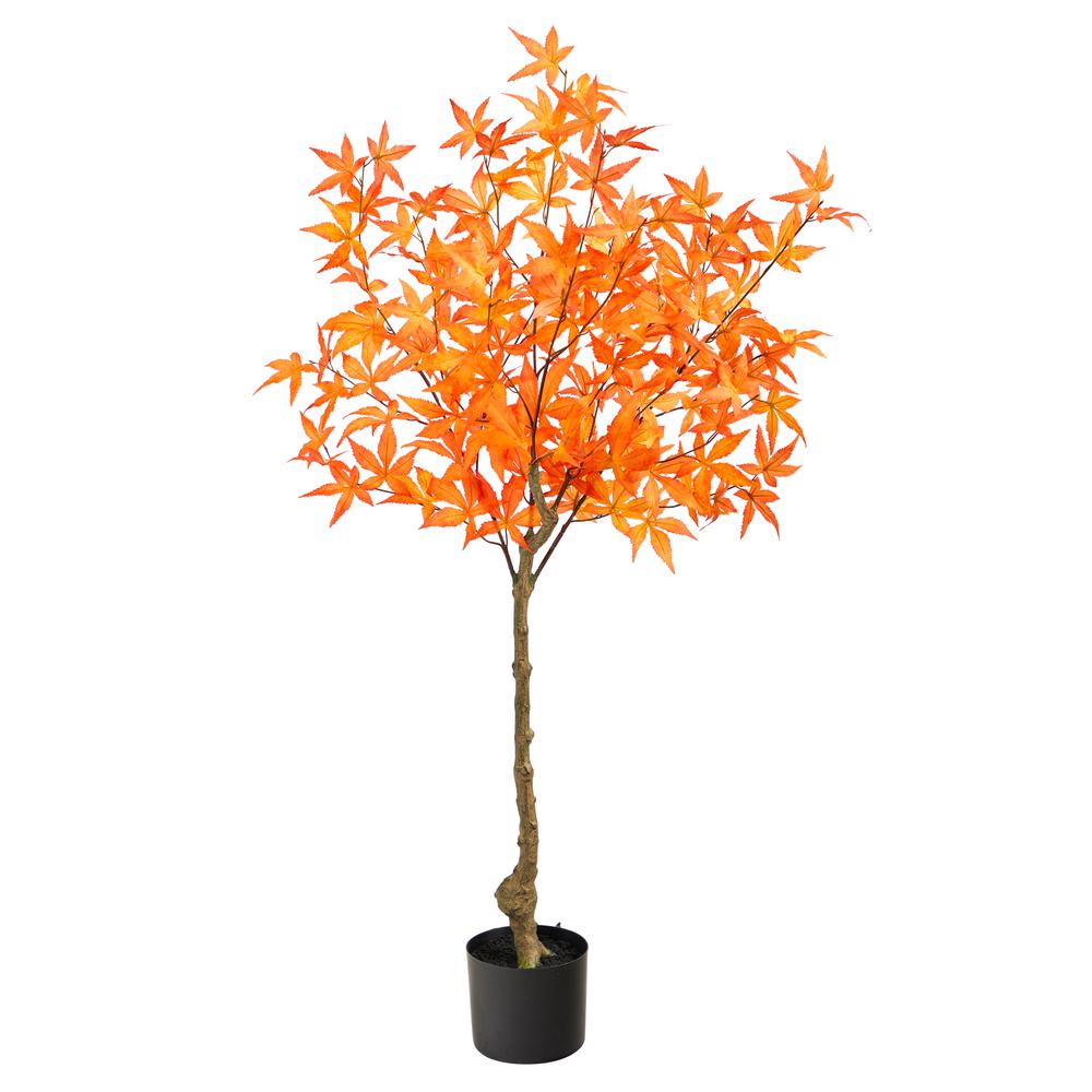 4ft. Autumn Maple Artificial Tree. Picture 1