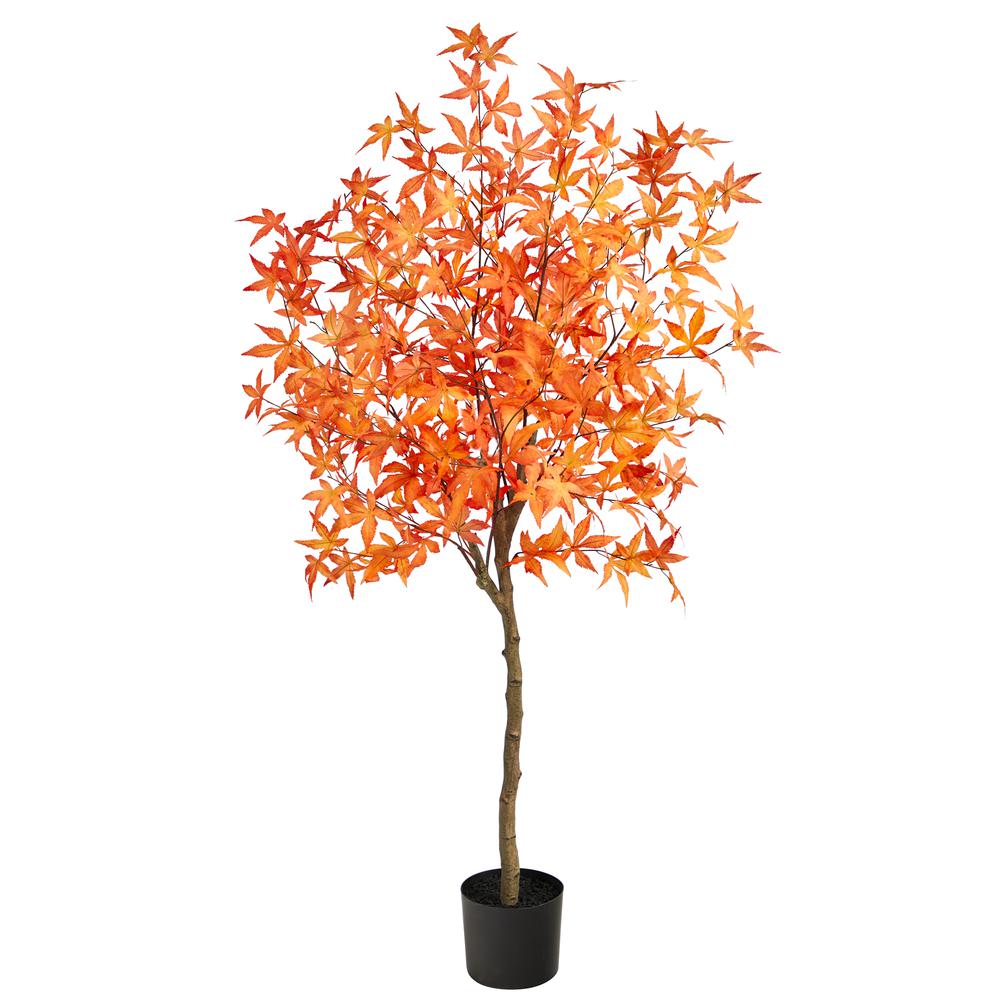 5ft. Autumn Maple Artificial Tree. Picture 1
