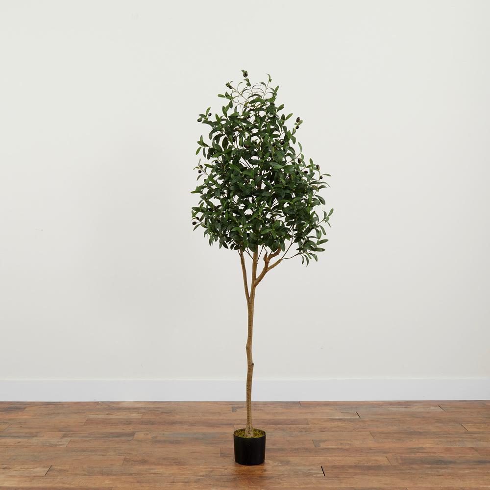 6ft. Artificial Olive Tree. Picture 4