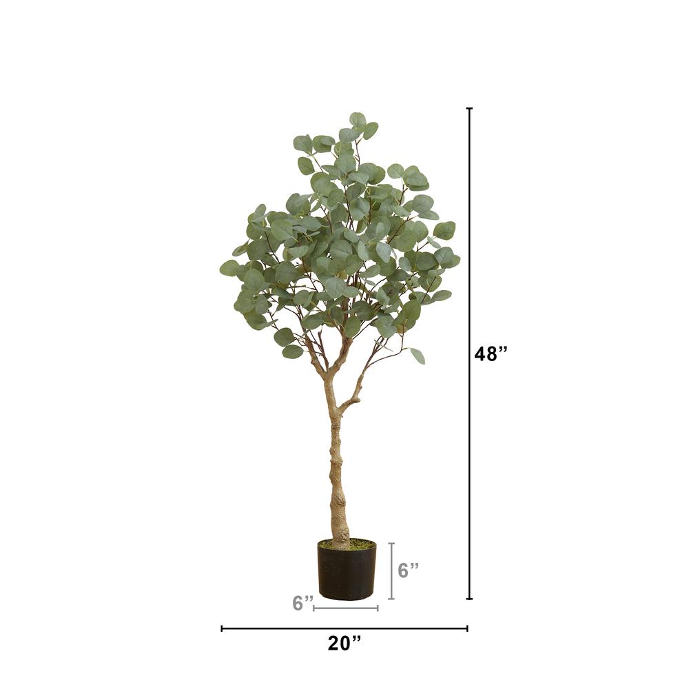 4ft. Artificial Eucalyptus Tree. Picture 2