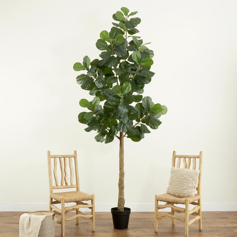 9ft. Artificial Fiddle Leaf Fig Tree. Picture 4