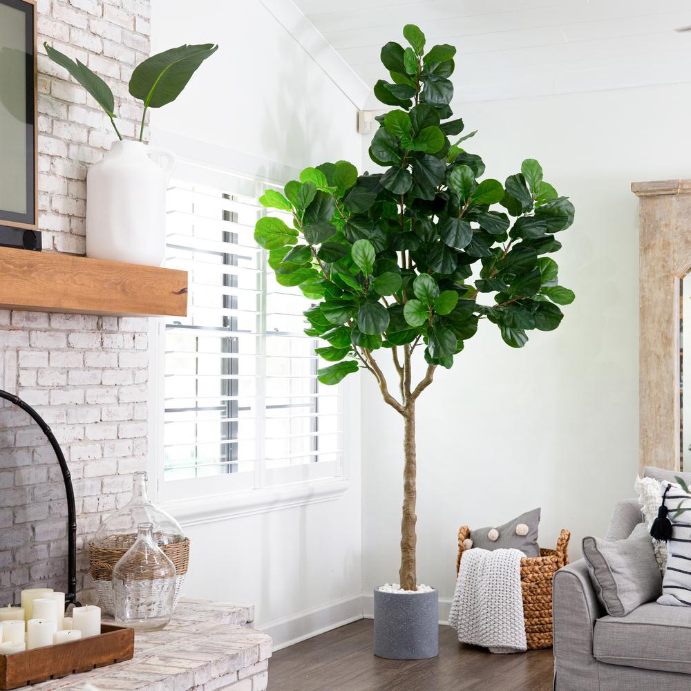 10ft. Artificial Fiddle Leaf Fig Tree. Picture 6