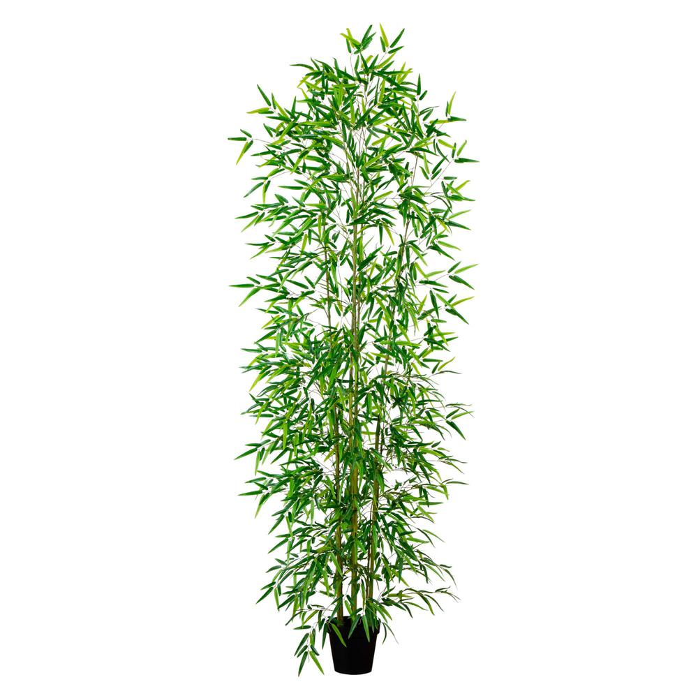 9ft. Artificial Green Bamboo Tree. Picture 6