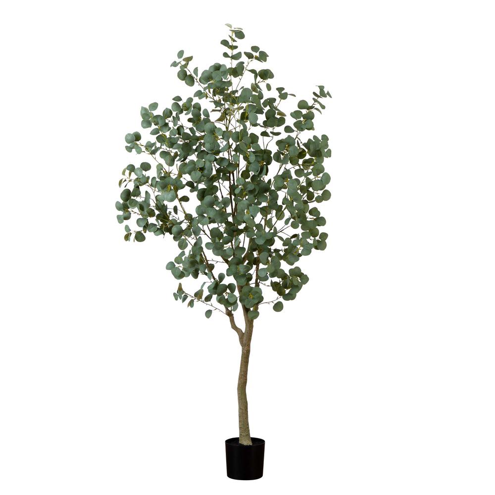 7ft. Artificial Greco Eucalyptus Tree. Picture 6