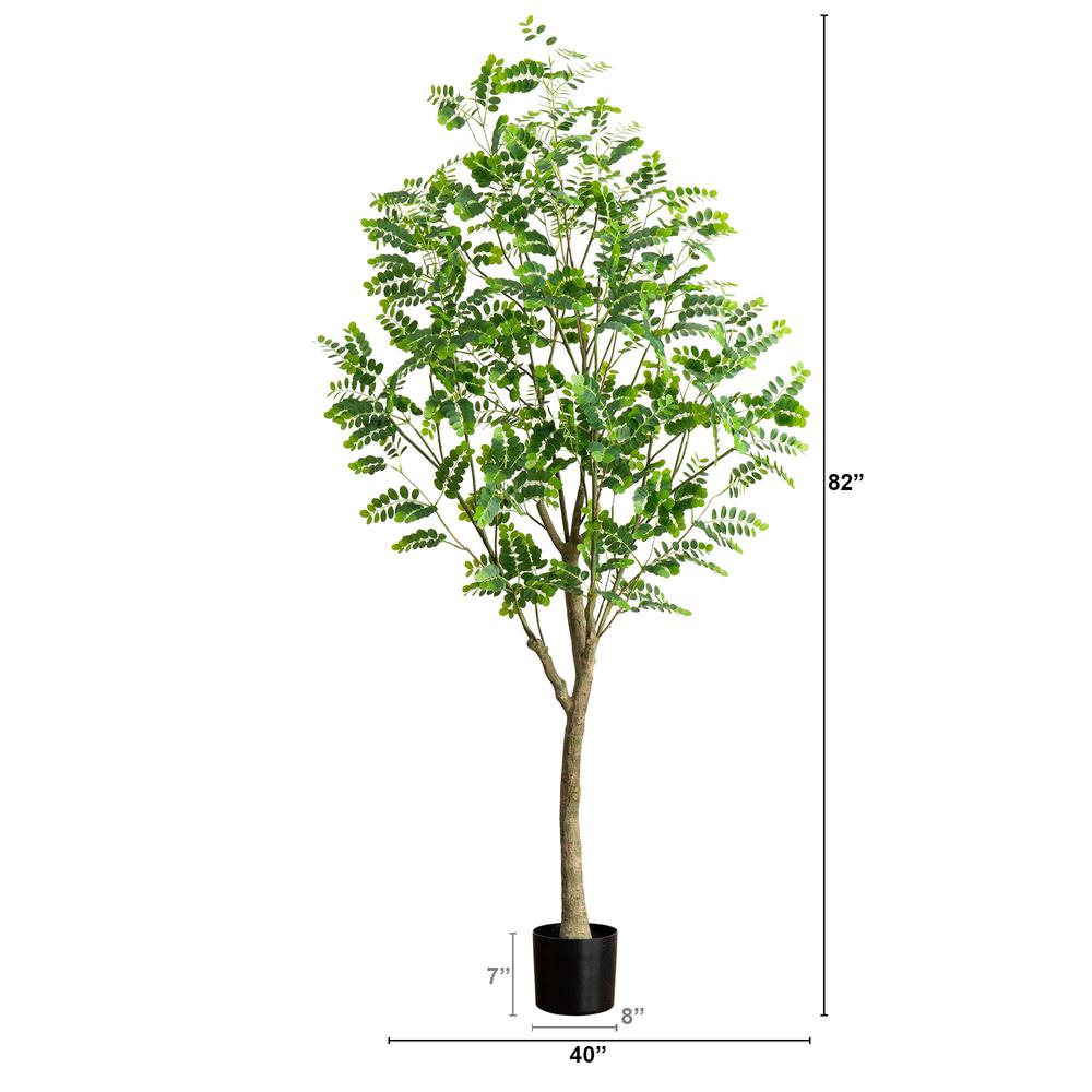 7ft. Artificial Greco Citrus Tree with Real Touch Leaves. Picture 1