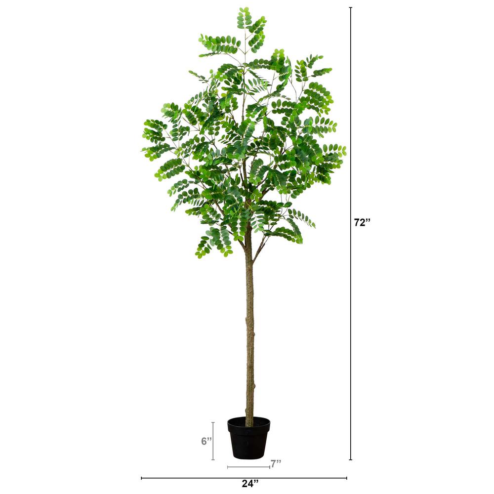 6ft. Artificial Greco Citrus Tree with Real Touch Leaves. Picture 1