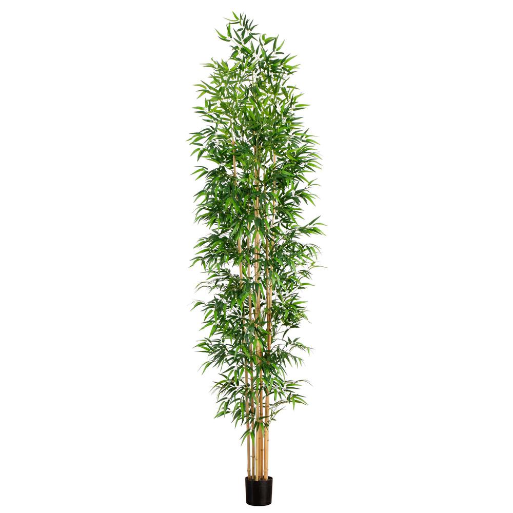 11ft. Artificial Bamboo Tree with Real Bamboo Trunks. Picture 7
