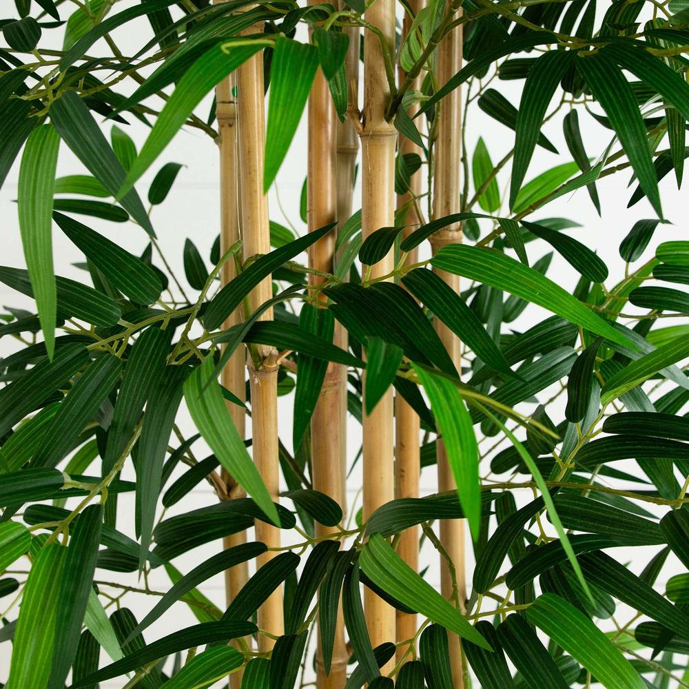 11ft. Artificial Bamboo Tree with Real Bamboo Trunks. Picture 2