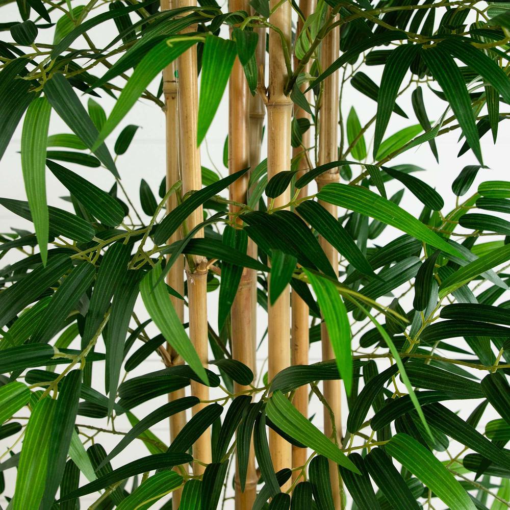 12ft. Artificial Bamboo Tree with Real Bamboo Trunks. Picture 2