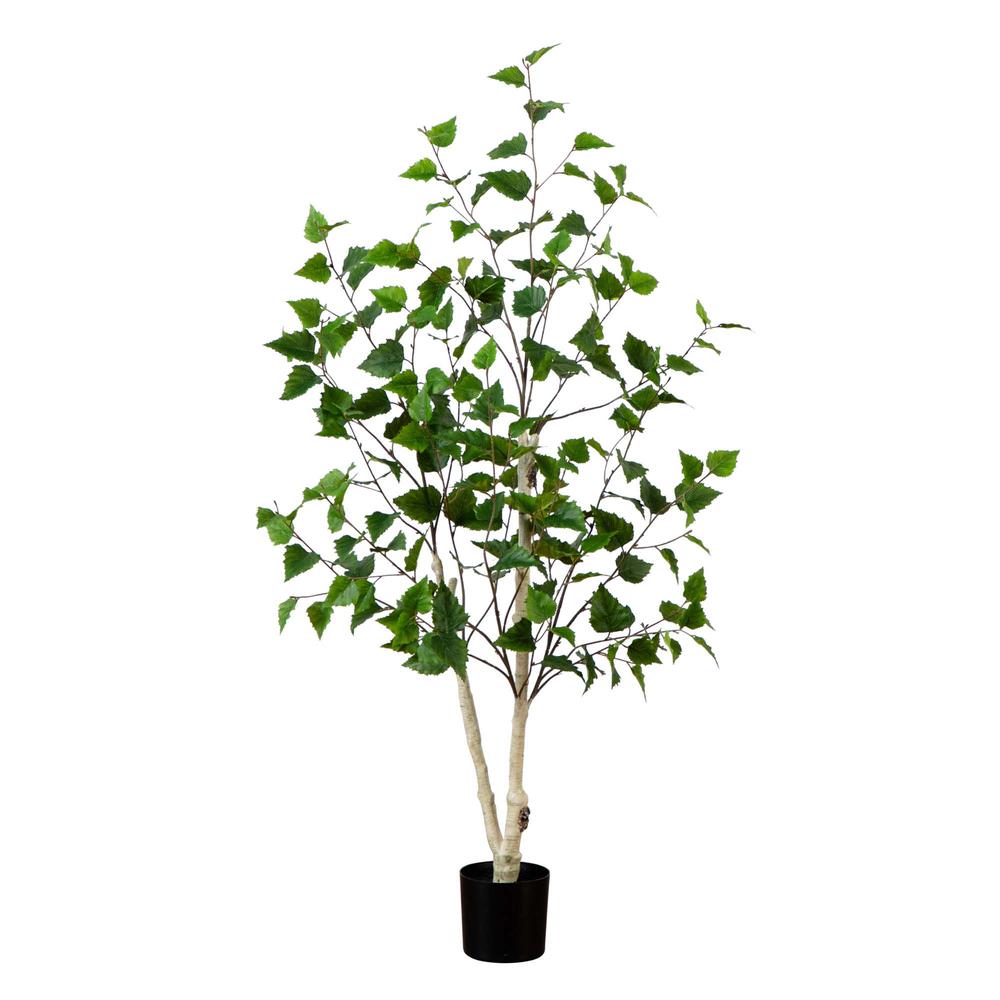 4ft. Artificial Birch Tree with Real Touch Leaves. Picture 6