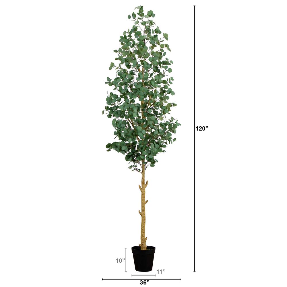 10ft. Artificial Eucalyptus Tree. Picture 1