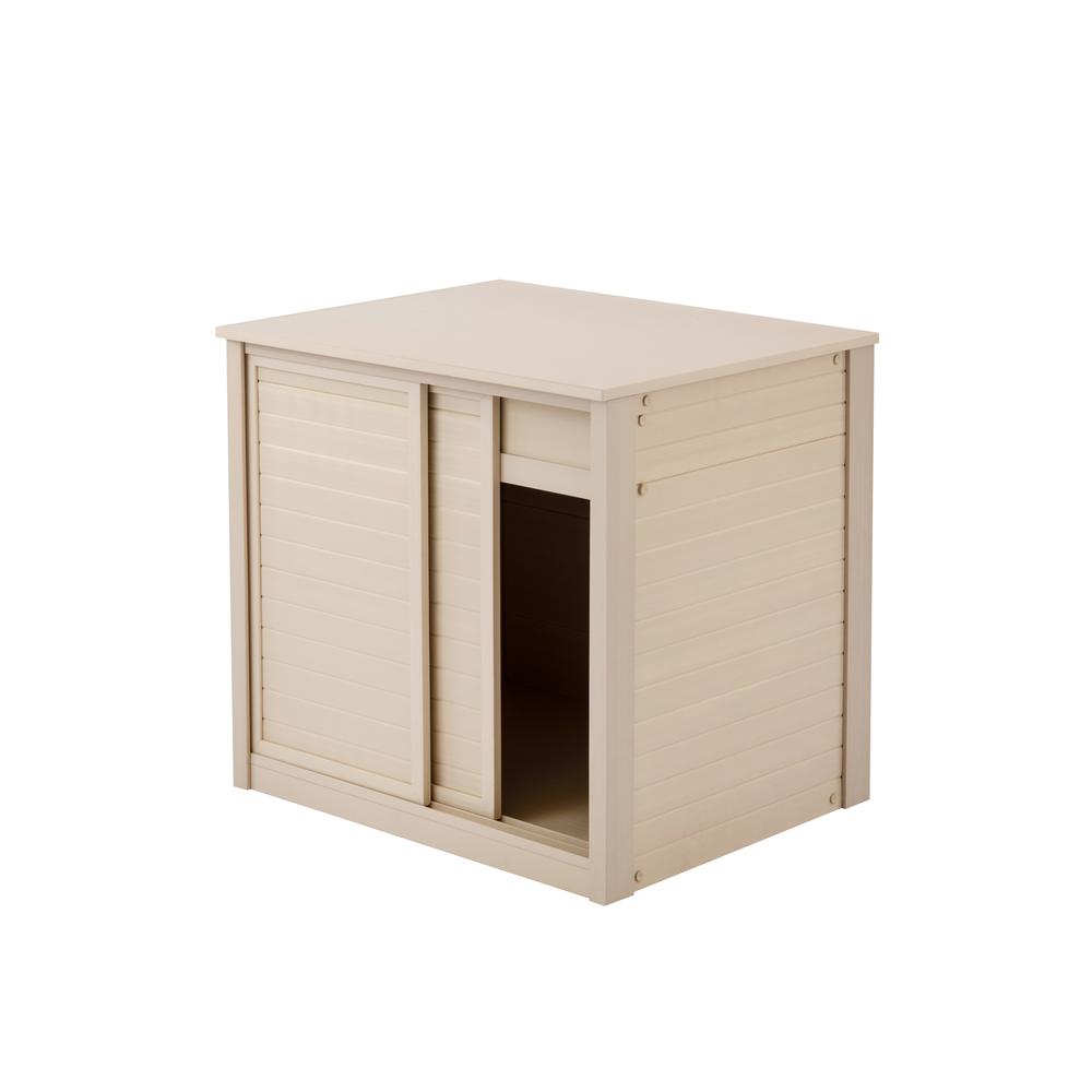 New Age Pet® ECOFLEX® 36" Versa Multi-Purpose Cabinet Stand - Maple. Picture 6