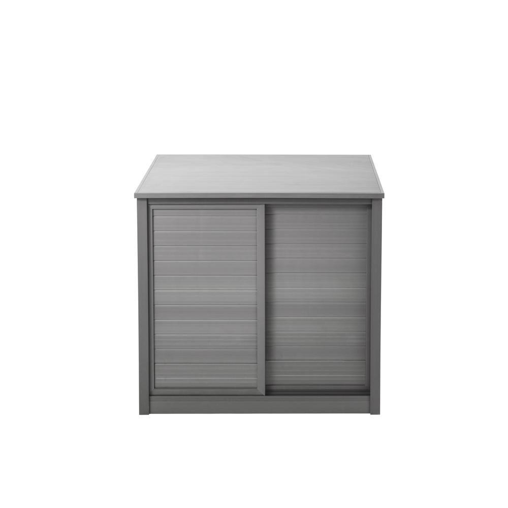 New Age Pet® ECOFLEX® 36" Versa Multi-Purpose Cabinet Stand - Grey. Picture 1