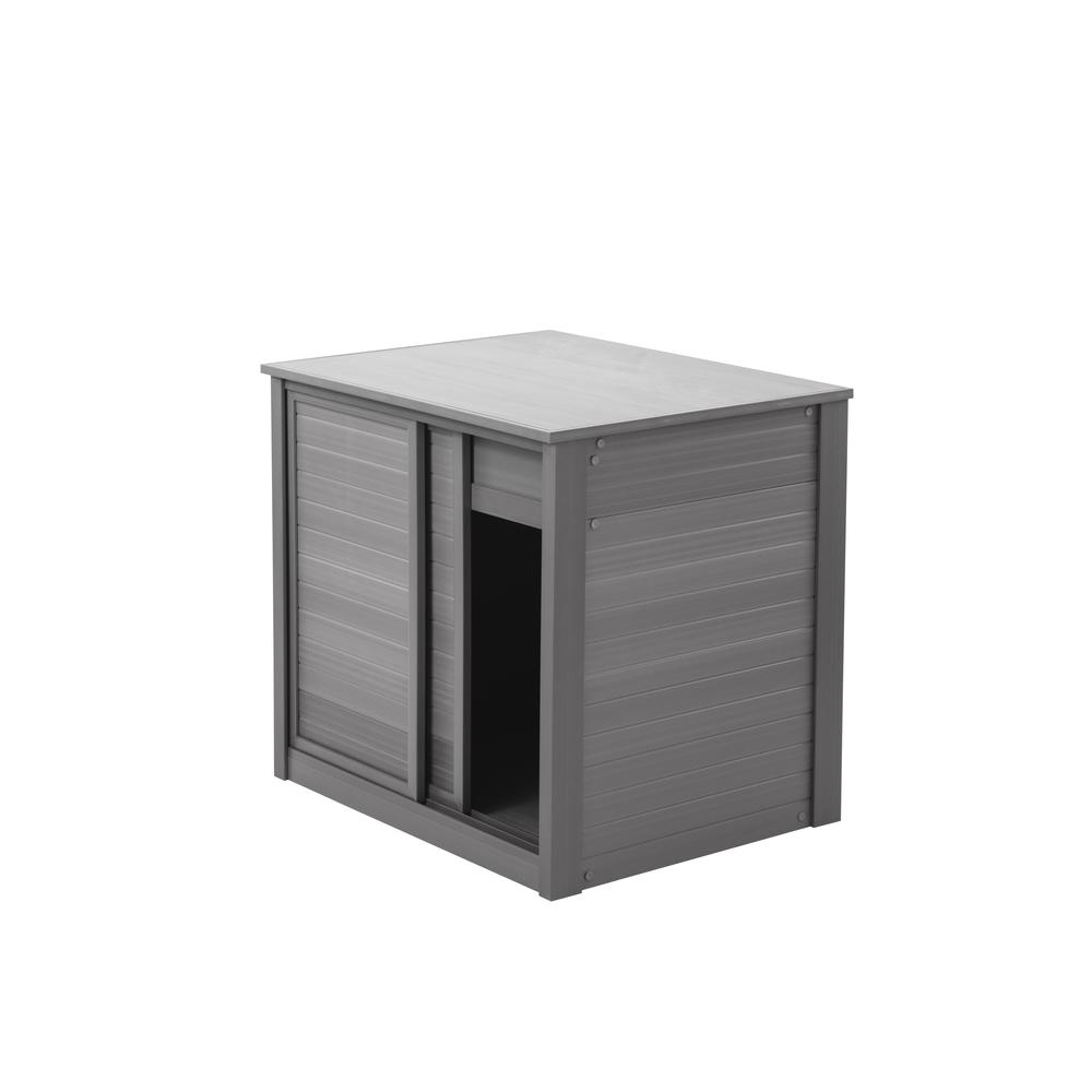 New Age Pet® ECOFLEX® 48" Versa Multi-Purpose Cabinet Stand - Grey. Picture 7