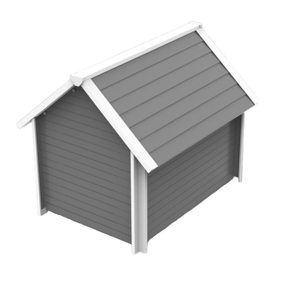 ECOFLEX® Bunk Style Outdoor Dog House - Large. Picture 2
