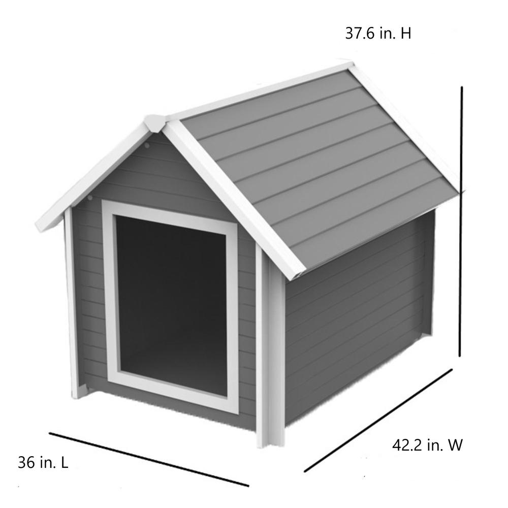 ECOFLEX® Bunk Style Outdoor Dog House. Picture 3