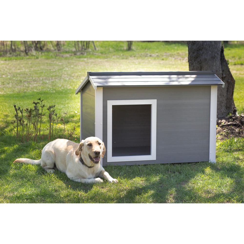 ECOFLEX® Thermocore Dog House - Grey. Picture 2