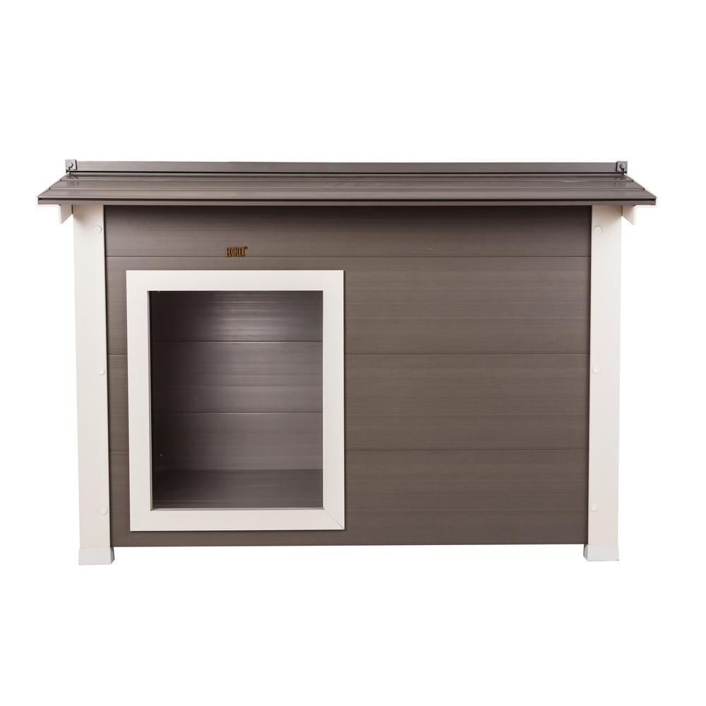ECOFLEX® Thermocore Dog House - Grey. Picture 1