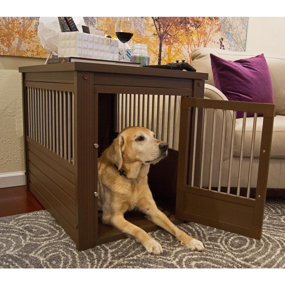 ECOFLEX® Dog Crate End Table - Russet Large. Picture 2