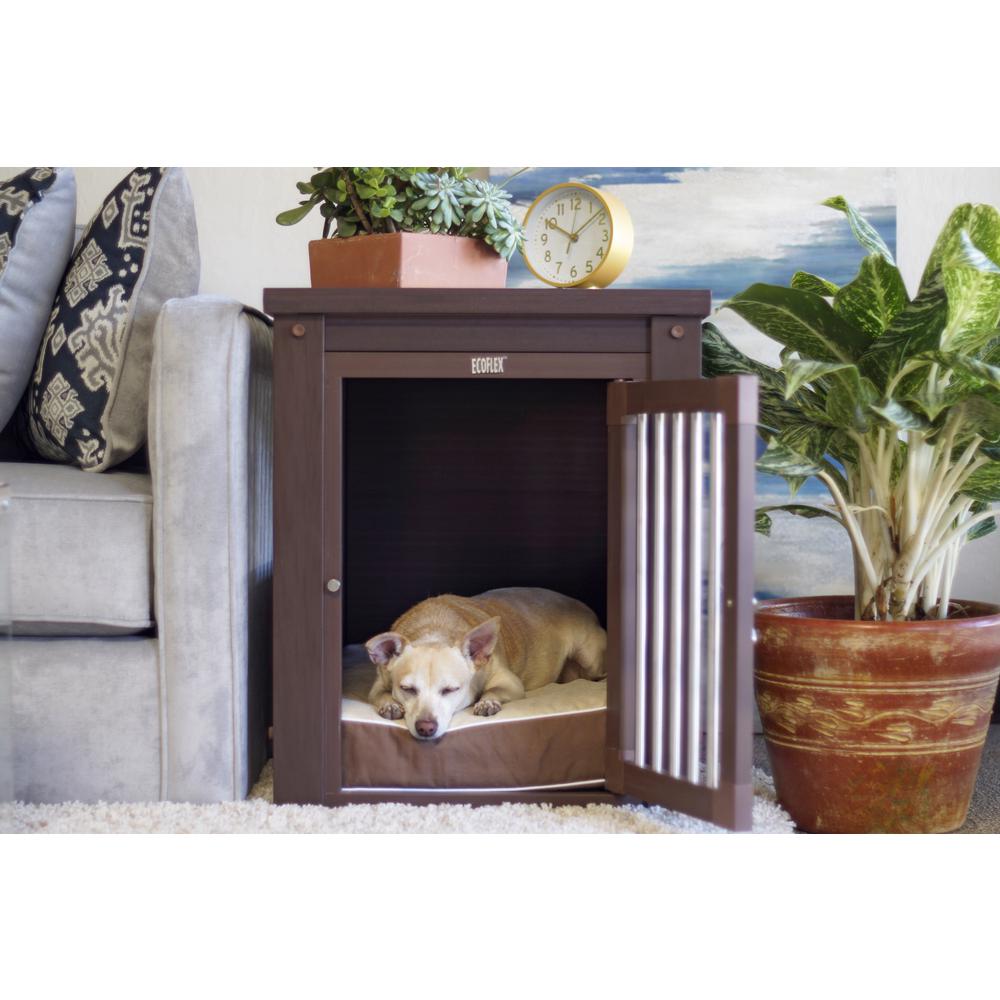 ECOFLEX® Dog Crate End Table - Russet Small. Picture 2