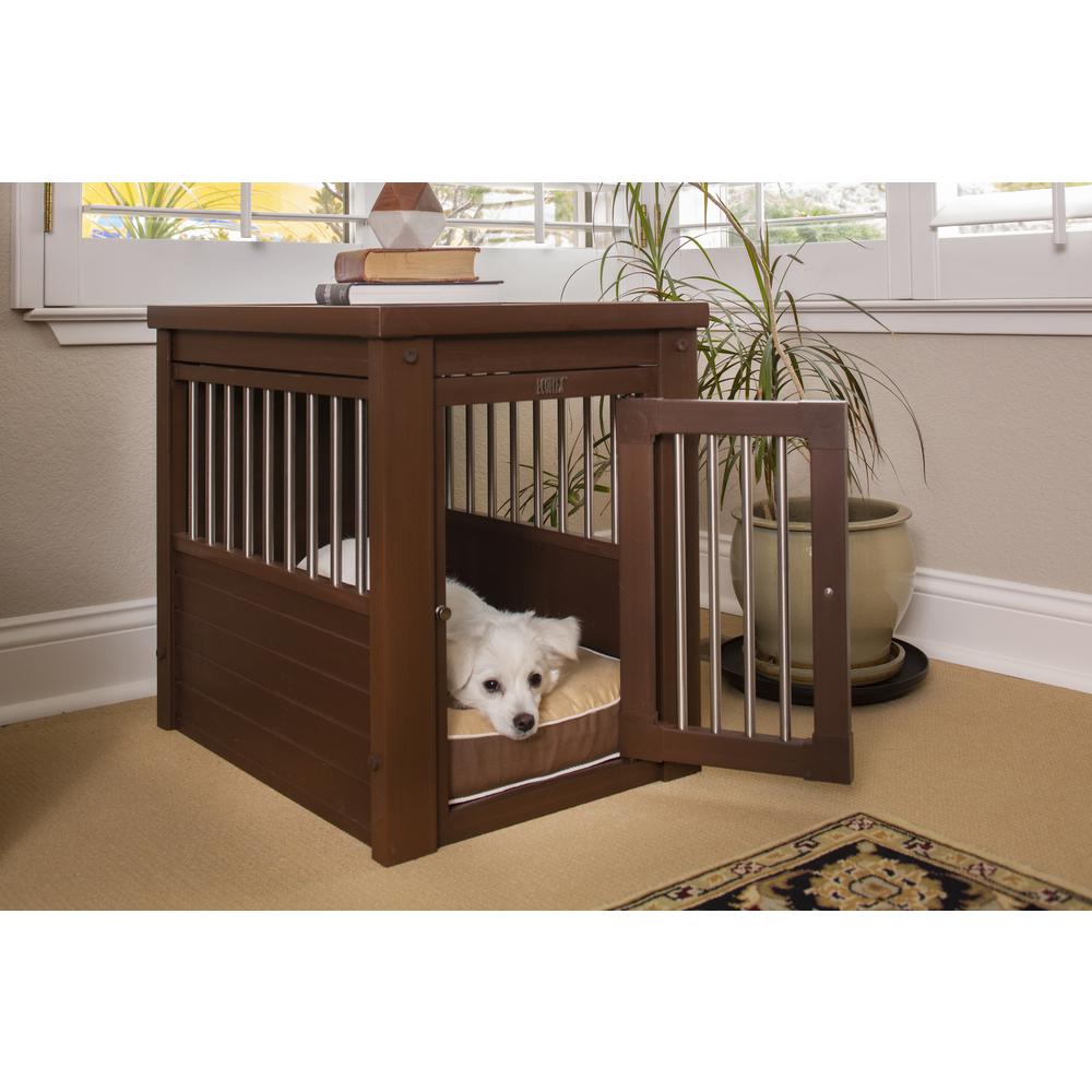 ECOFLEX® Dog Crate End Table - Russet Small. Picture 6