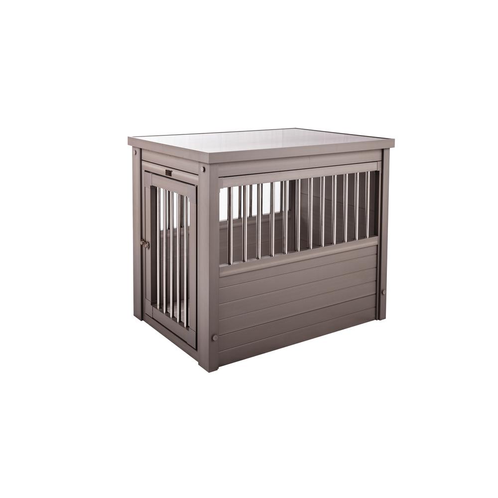 ECOFLEX® Dog Crate End Table - Grey Small. Picture 5