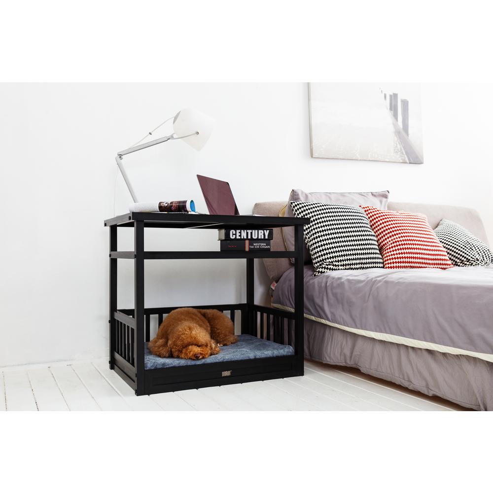 ECOFLEX® Dog Bed Nightstand-Espresso. Picture 2