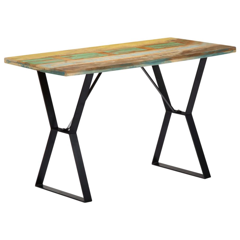 vidaXL Dining Table 47.2"x23.6"x29.9" Solid Reclaimed Wood, 247950. Picture 1
