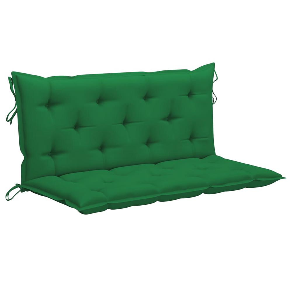 vidaXL Cushion for Swing Chair Green 47.2" Fabric. Picture 2
