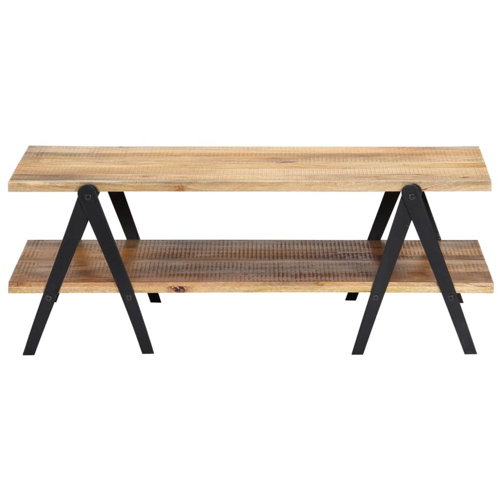 vidaXL Coffee Table 45.3"x23.6"x15.7" Solid Mango Wood. Picture 3