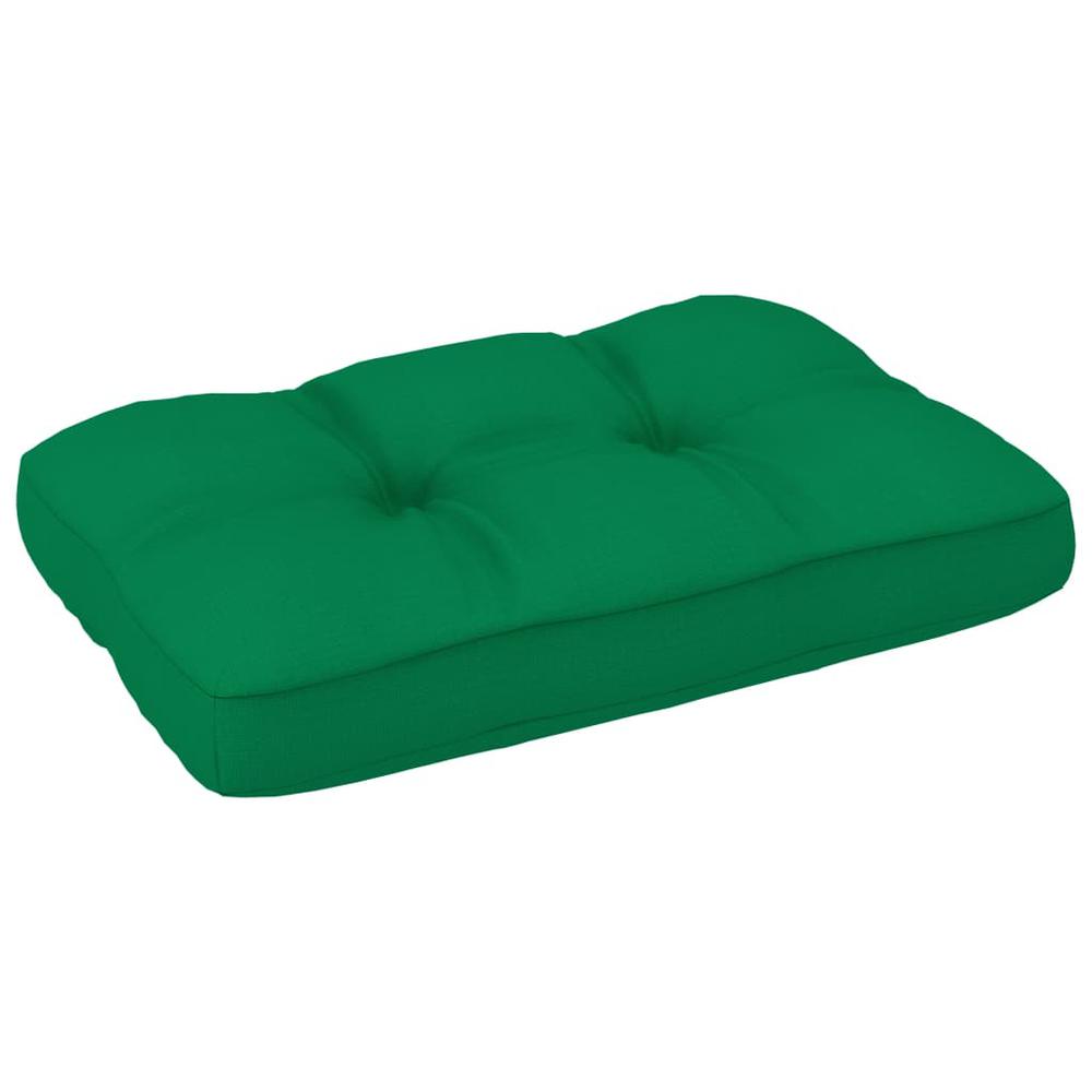 vidaXL Pallet Sofa Cushion Green 23.6"x15.7"x3.9". Picture 2