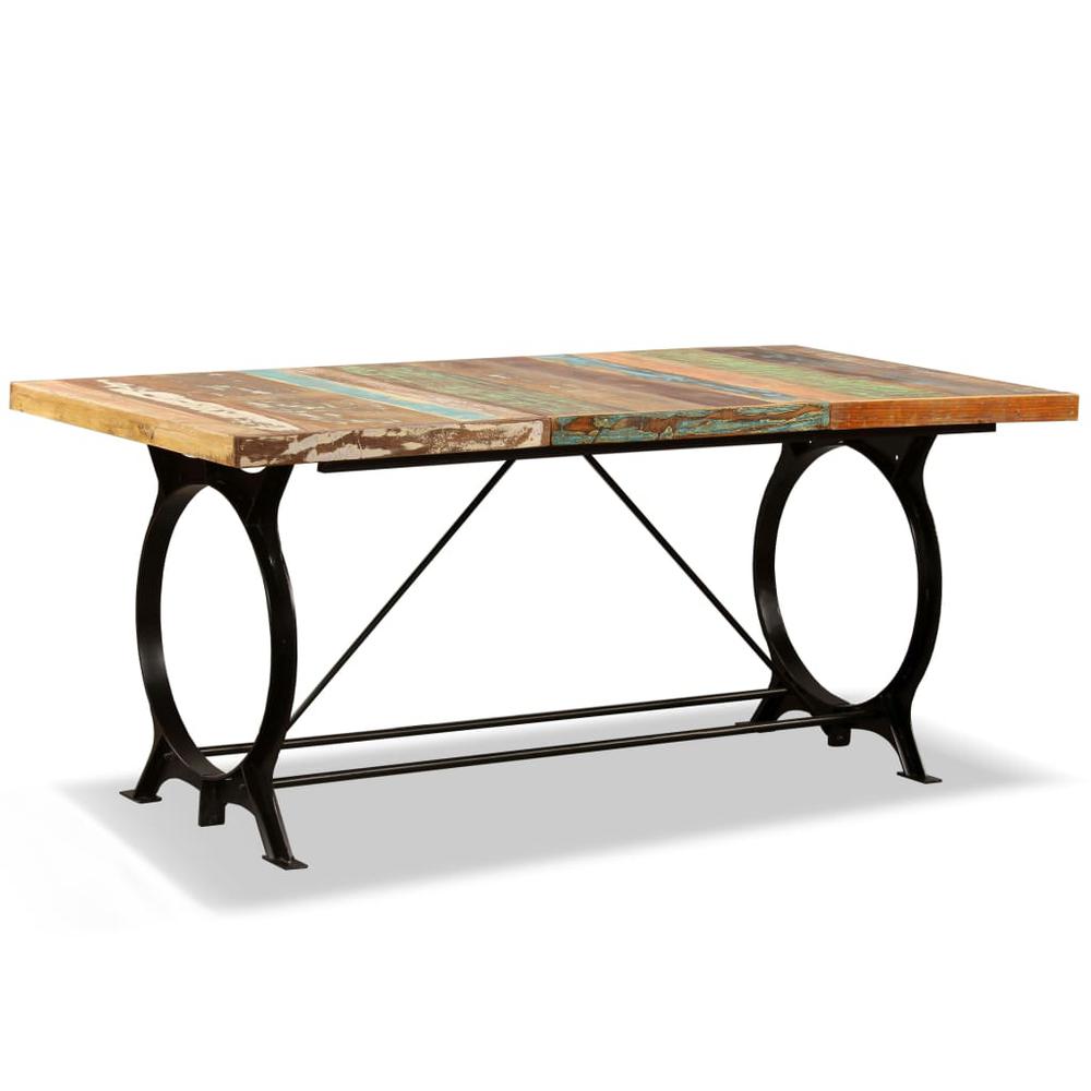 vidaXL Dining Table Solid Reclaimed Wood 70.9", 244800. Picture 1