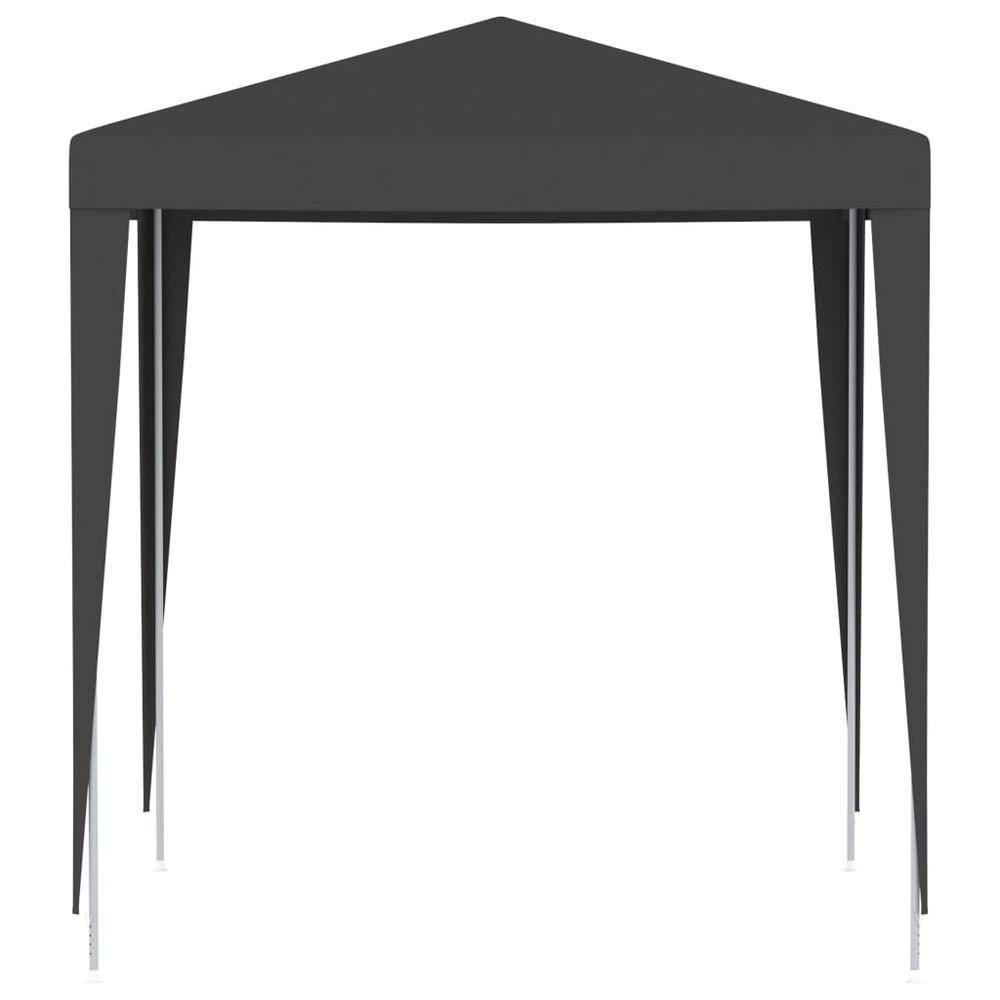 vidaXL Professional Party Tent 6.6'x6.6' Anthracite. Picture 3