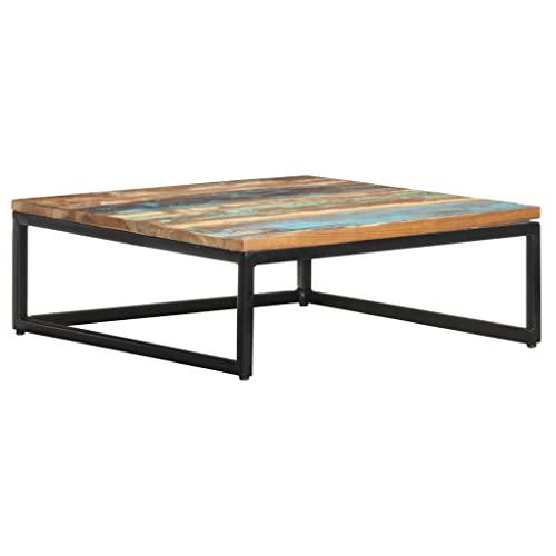 vidaXL Nesting Coffee Tables 2 pcs Solid Reclaimed Wood 0390. Picture 5